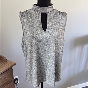 Jennifer Lopez Gray Sleeveless Women's Top size XL